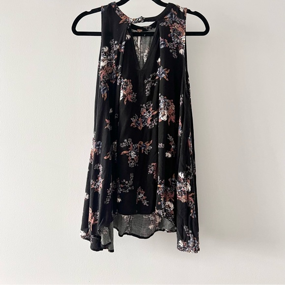 2/$50🍑 FREE PEOPLE Snap Out Of It Sleeveless Tree Swing Tunic Dress XS - Picture 2 of 7